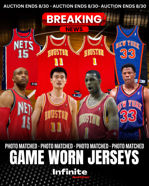 NBA Game Used Auction: (OTC PINK:MDCE) Highlights Infinite Auctions & Real Game Used as "The Grail Collection" Nears Closing