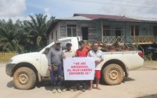 Dayak oil palm farmers from Sarawak, Malaysia