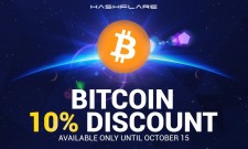 HashFlare offers 10% Dash mining discount 
