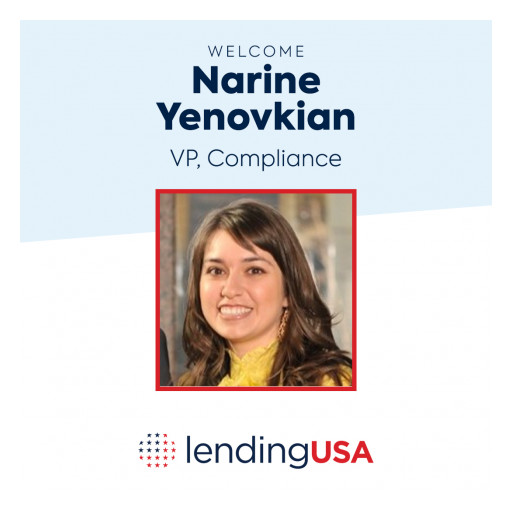 LendingUSA™ Appoints Narine Yenovkian as Vice President of Compliance