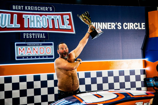 Bert Kreischer's Full Throttle Festival Presented by Mando Ignites Daytona 500 Weekend with Diplo, Lynyrd Skynyrd, NASCAR's Biggest Names, and 10,000+ Fans