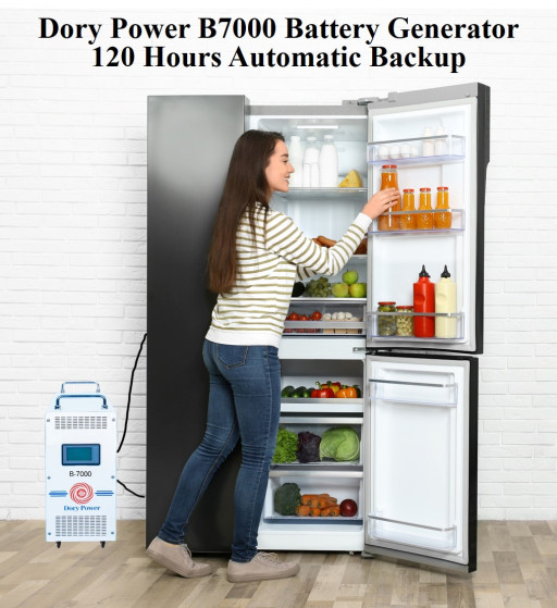 Battery-Powered Generators From Dory Power for Long-lasting Indoor Backup Power Supply