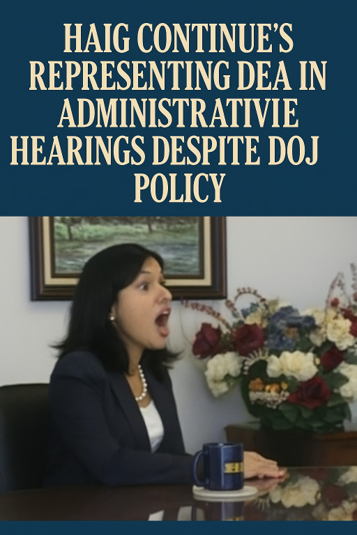 Breaking: DEA Attorney in MMJ Marijuana Case Lacks Good Standing in Bar, Raising Ethical Concerns