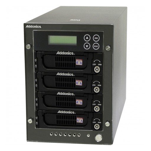 Addonics Announces a Family of High Performance and Expandable Hard Drive and SSD Duplicators