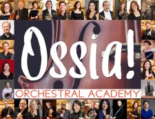 Ossia! Orchestral Academy Logo and Faculty