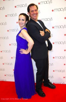 Event Co-hosts Vida Ghaffari and Ford Austin