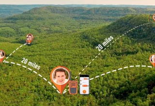 Stay Connected With Up To 20 Miles of Range