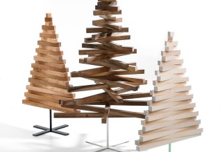 Different wood, sizes, and stands.