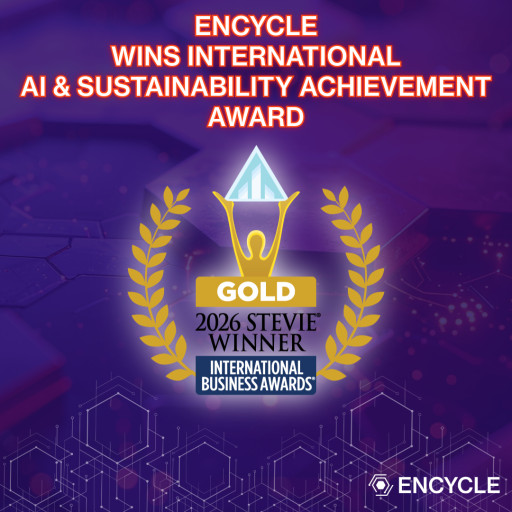 Encycle Wins Gold for AI & Sustainability Achievement in 2026 International Business Awards(R)