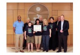 Scientology Environmental Task Force is presented a special award at the UN World Environment Forum