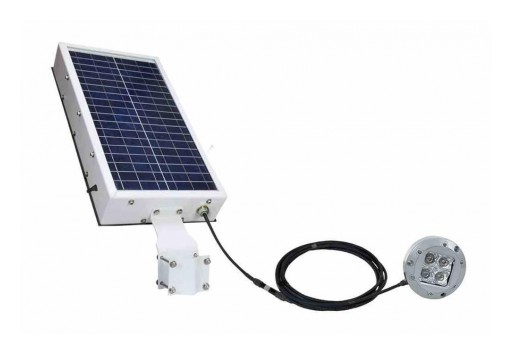 Larson Electronics Releases Waterproof Solar Powered Underwater LED Light, 12 Watts, 800 Lumens