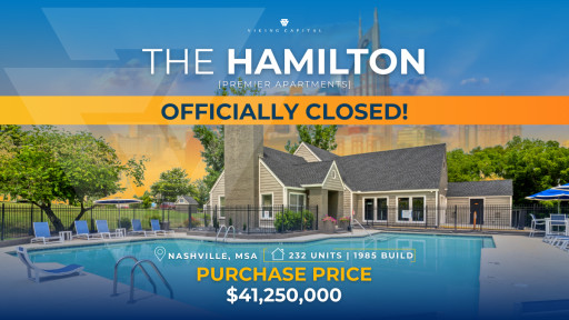 Viking Capital Closes 31st Multifamily Acquisition