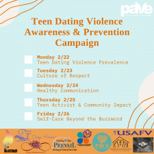 Teen Dating Violence Awareness & Prevention Month Campaign