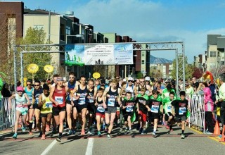 The starting line of the 9th Annual Frank Shorter RACE4Kids' Health 5K (image from allevents.in)