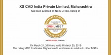 S&P Global's CRISIL rated XS CAD 'CRISIL MSE 1' 