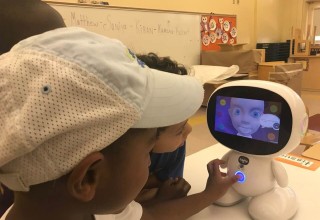 Children with autism engaging with EduPal