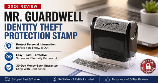 Mr. Guardwell Identity Theft Protection Stamp Review 2026: Can This $19.99 Privacy Roller Replace the Shredder Habit?