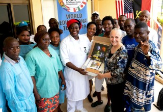 The Human Rights World Educational Tour briefs hospital personnel 