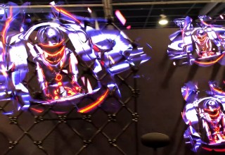 Blended Matrix Hypervsn Walls Create Large Holograms for Exhibits and Events
