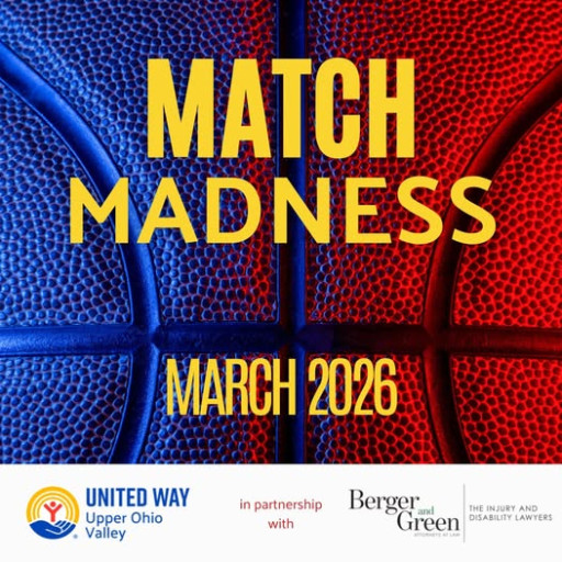 Berger and Green Supports United Way of the Upper Ohio Valley in 6th Annual Match Madness Campaign