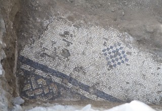 Coloring Mosaic from Church Floor