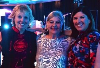 Yacht Charter Brokers Carol Kent Louise Daley Sue Gearan. Photo by Suki@YachtingToday.TV.