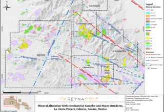 Reyna Gold Corp, Tuesday, November 1, 2022, Press release picture