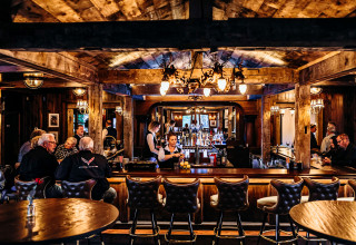 Warm and Welcoming Bar at Bootleggers Lodge