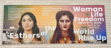 Woman Life Freedom Mural