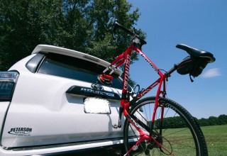 Bike on SUV