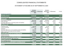 CONSOLIDATED FINANCIAL STATEMENTS