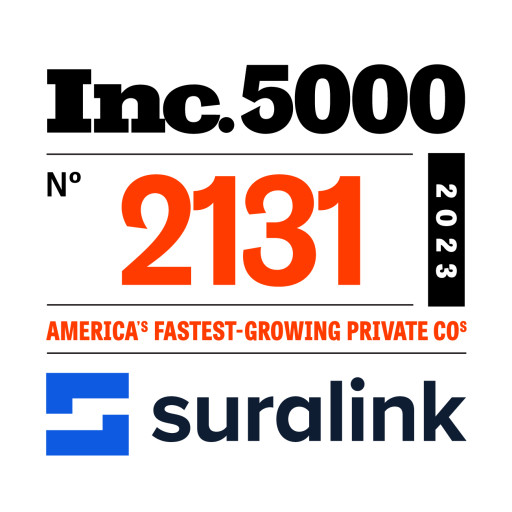 Suralink Named in 2023 Inc. 5000 List of Fastest-Growing Private Companies in America