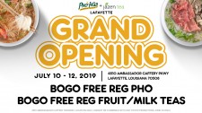 Pho Hoa and Jazen Tea Grand Opening July 10-12