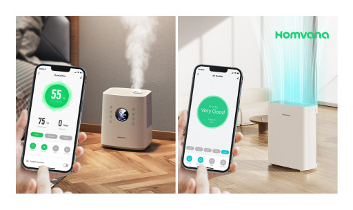 Homvana Launches New App and Intelligent Home Devices, Answer to the Simplest and Healthiest Smart Life