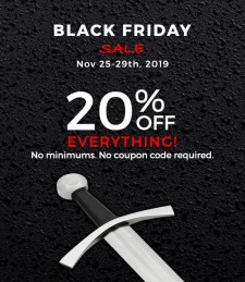 Black Friday Sale at Museum Replicas | Black Friday Sale at Atlanta Cutlery