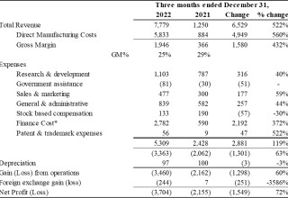 Electrovaya, Inc., Monday, February 13, 2023, Press release picture