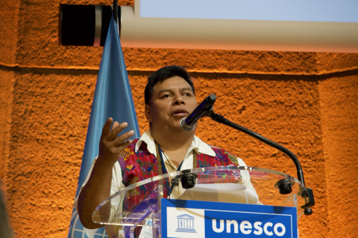 Historic First: Baldomero Cuma Chavez Delivers UNESCO Presentation Entirely in Kaqchikel