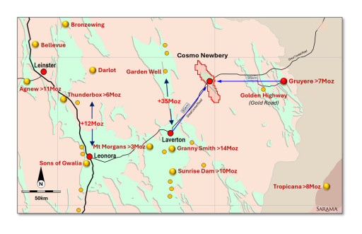 Sarama Resources Advances Acquisition of Gold Project in Western Australia