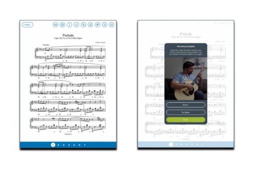 Musicians to Rock Social Networks With Their Performances Recorded in Musicnotes' Free iOS App