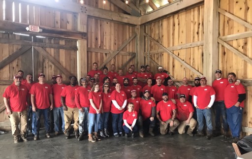 Rio Grande Fence Co. of Nashville Donates 830-Foot Fence to Old School Farm for 5th Annual Good Friday Service Project