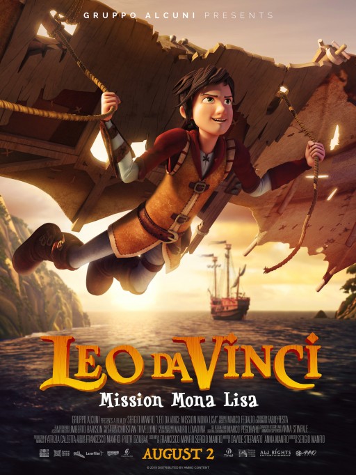 Leo Da Vinci: Mission Mona Lisa Adventures in Theaters on August 2, 2019