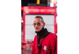 Times Square Employee 