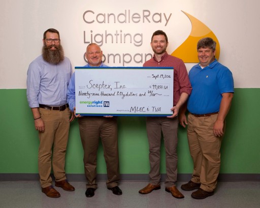 Scepter Inc. Improves Production and Safety With High-Ambient Industrial Lighting System Renovation