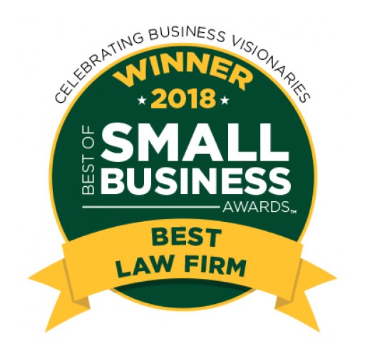 Tung Law Firm, PLLC Wins 2018 Best Law Firm From Best of Small Business Awards™