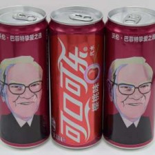Warren Buffett Cherry Coke Cans from China