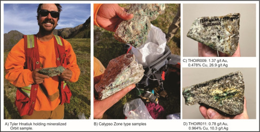 Eagle Plains and Sun Summit Make Greenfields Discovery at the Orbit Project, Toodoggone District, BC.