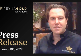 Reyna Gold Corp, Thursday, February 10, 2022, Press release picture