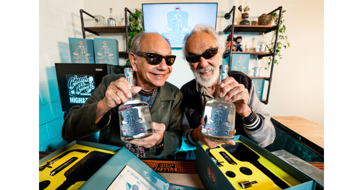 Cheech and Chong's 'The Judge’s Water' — The World's First Vodka That Transforms Into a Water