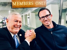 Rep. Rohrabacher and BT CEO McLaughlin