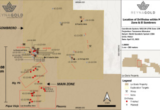 Reyna Gold Corp, Wednesday, April 13, 2022, Press release picture